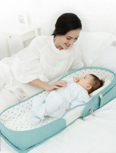 UPchic 2in1 Baby Travel Bag Bed Foldable Bed Nest Baby Bed for Newbor Chic Baby